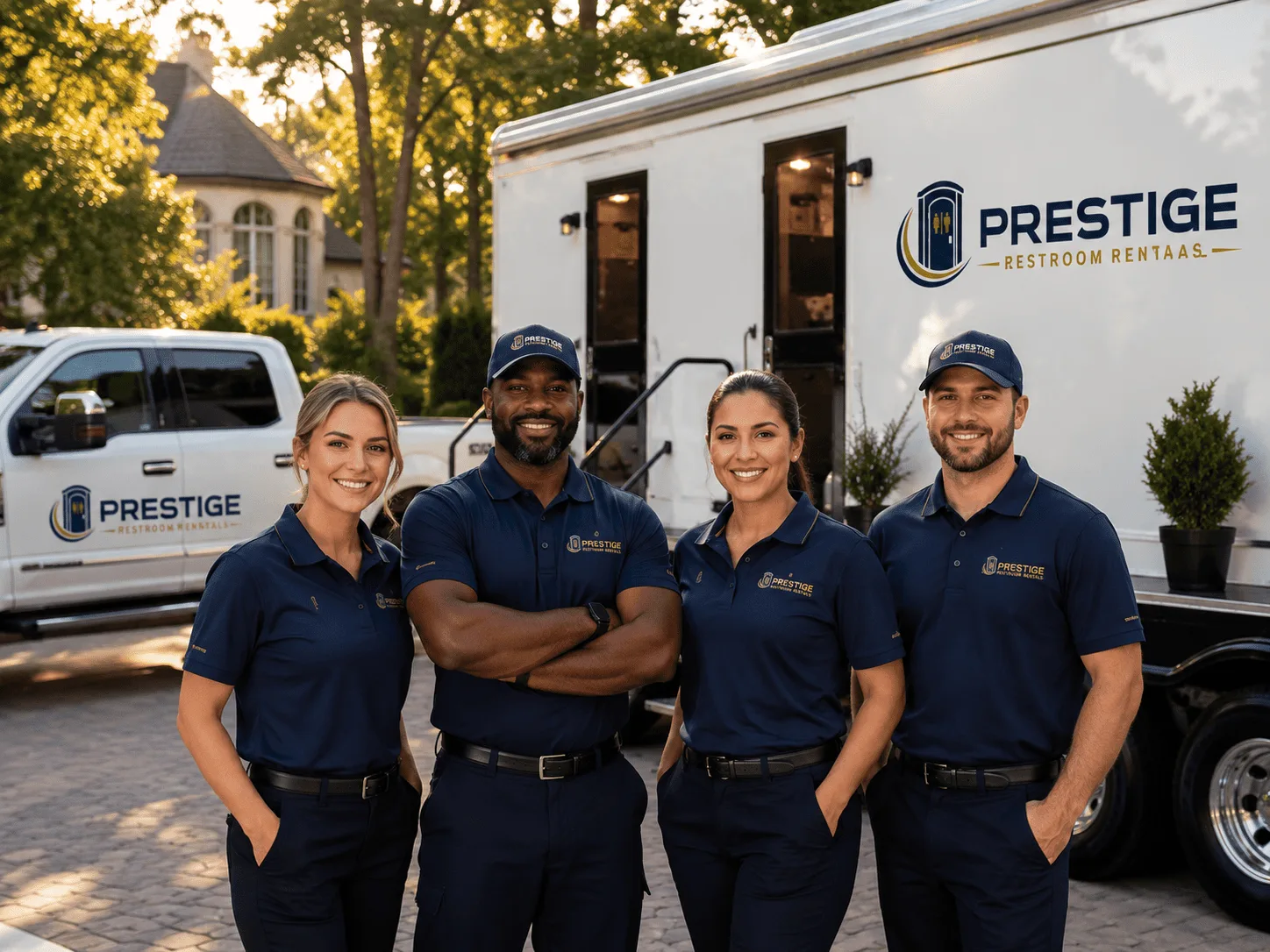 Trusted Luxury Portable Restrooms company in Bowbells, ND